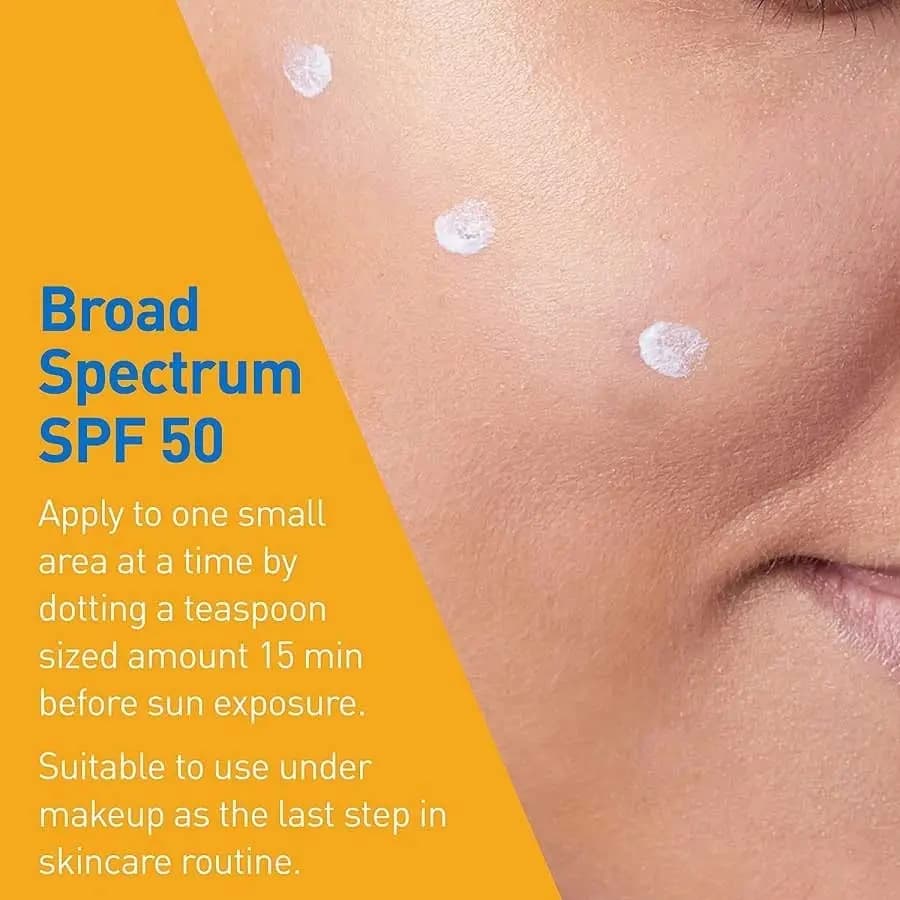 کرم ضد آفتاب مینرال آبرسان سراوی spf 50 — تصویر ۷