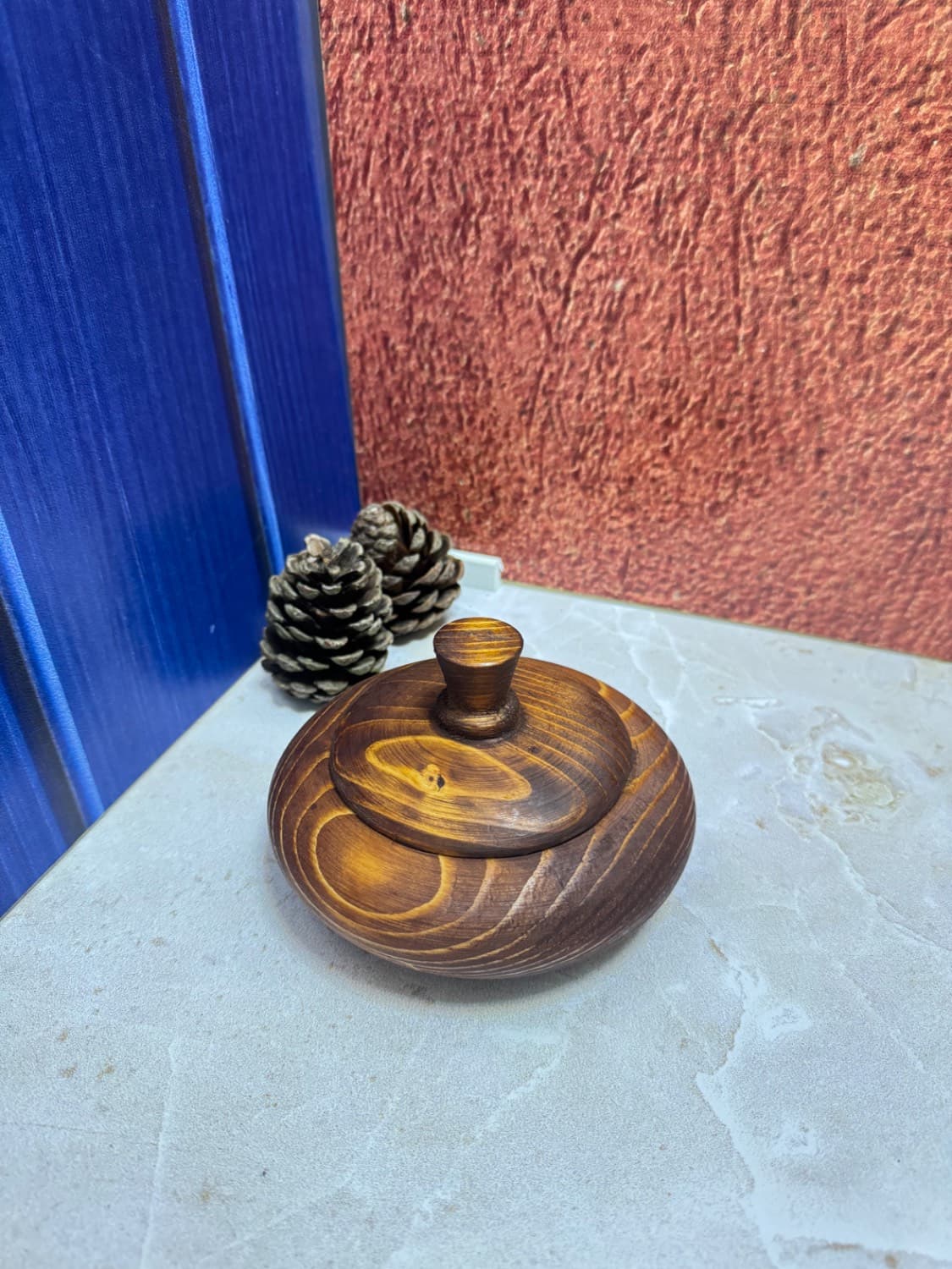 قندان نراد سوخته کاری شده — تصویر ۳