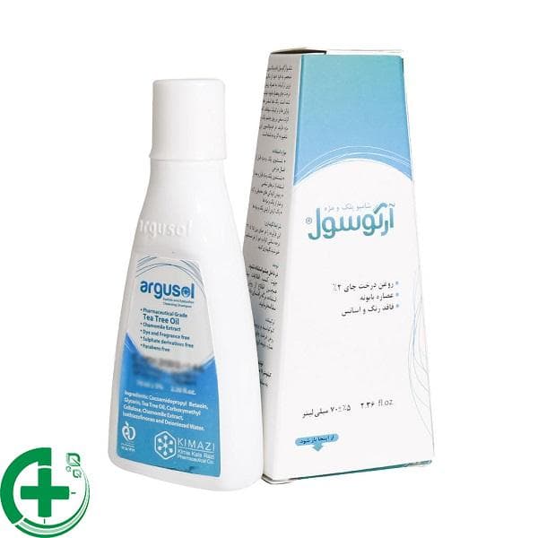 شامپو پلک و مژه آرگوسول| Eyelids And Eyelashes Cleansing Shampoo Argusol