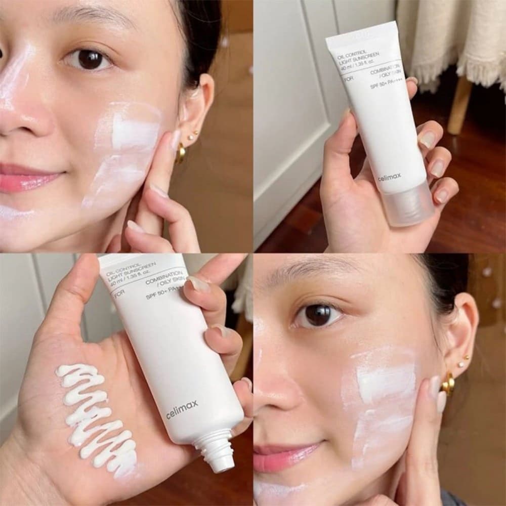 کرم ضد آفتاب سلیمکس SPF 50 کنترل چربی حجم ۴۰ میلی لیتر — تصویر ۴