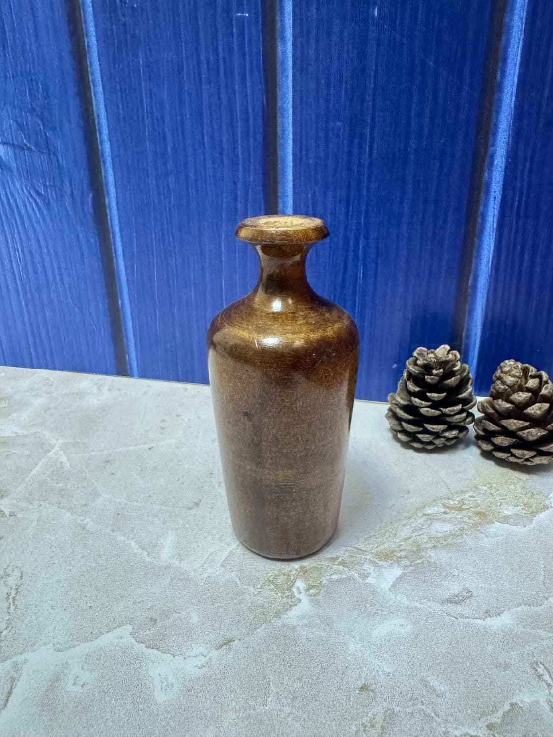 گلدان چوبی سایز متوسط