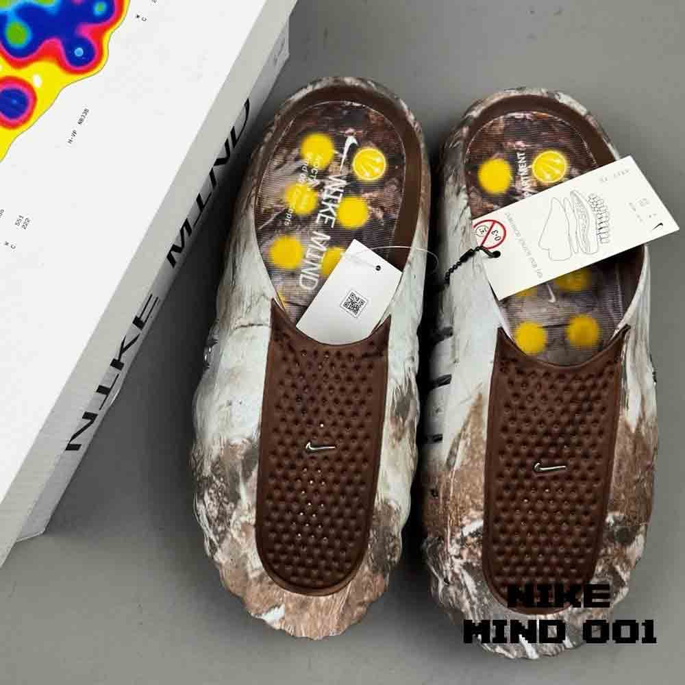 اسلیپر نایک مایند 001 نوکتا قهوه ای Nike Mind x Nocta 001 Slippers Brown — تصویر ۳