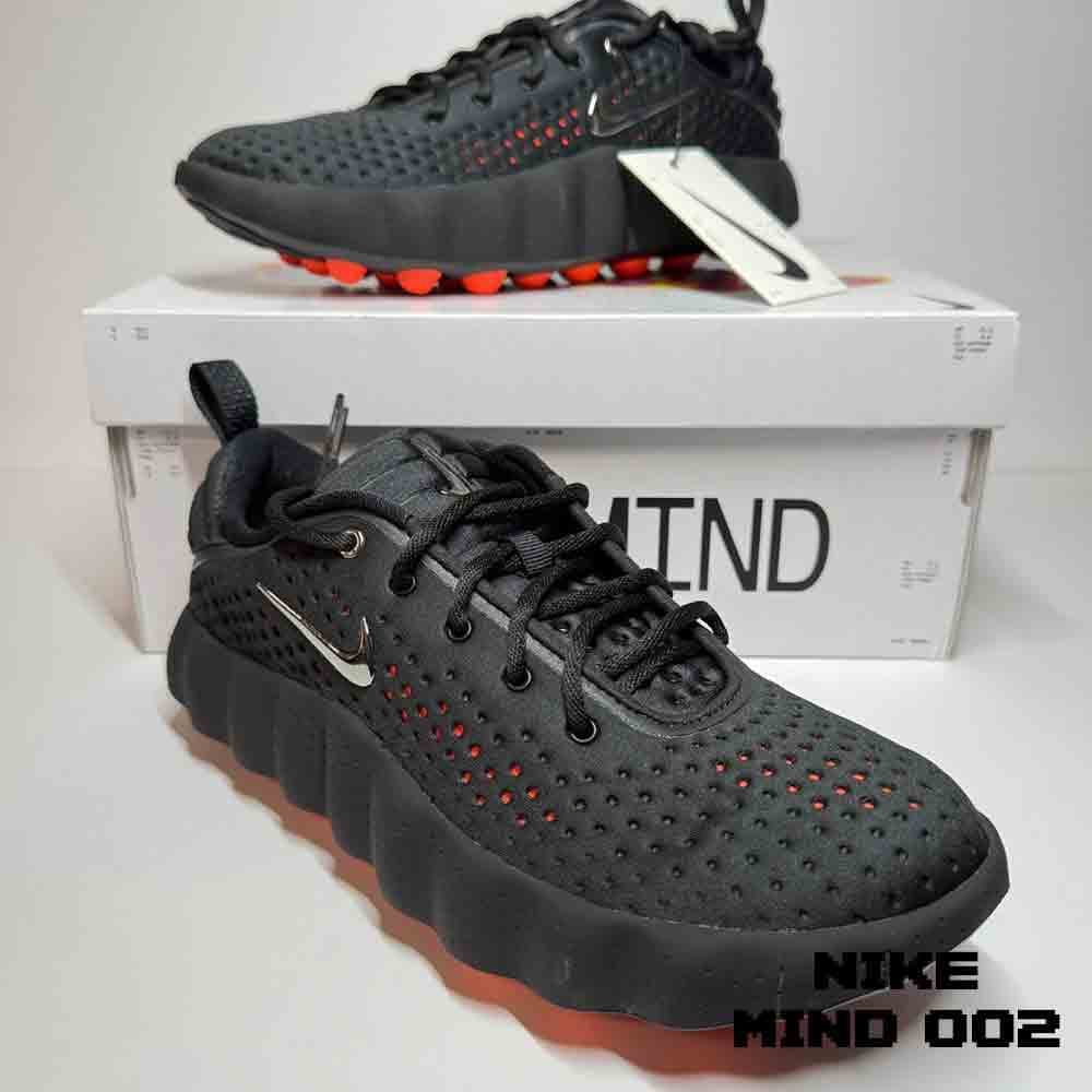 کتونی نایک مایند 002 مشکی Nike Mind 002 Black — تصویر ۳