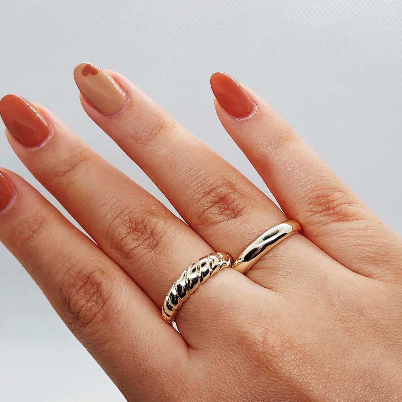 ست انگشتر دوتایی Accessories از شاینورا | بدلیجات آبکاری نقره — تصویر ۲