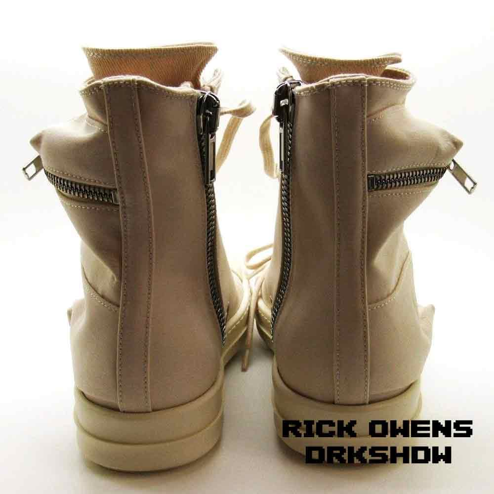 کفش ریک اونز دارک شدو ساقدار سفید Rick Owens DRKSHDW White — تصویر ۲