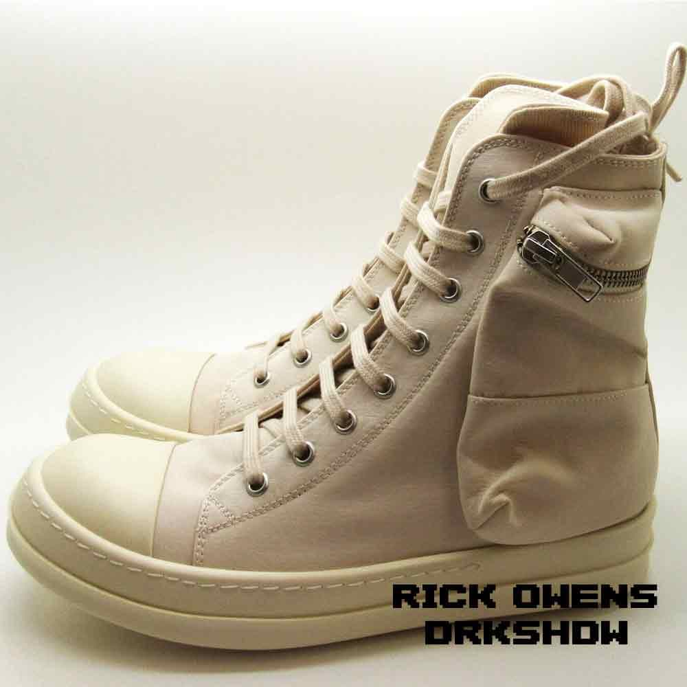 کفش ریک اونز دارک شدو ساقدار سفید Rick Owens DRKSHDW White — تصویر ۶