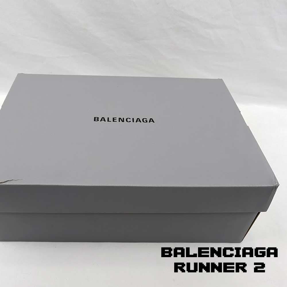 کفش کتونی بالنسیاگا رانر 2 سفید زرد خاکستری Balenciaga Runner 2 White Yellow Grey — تصویر ۸