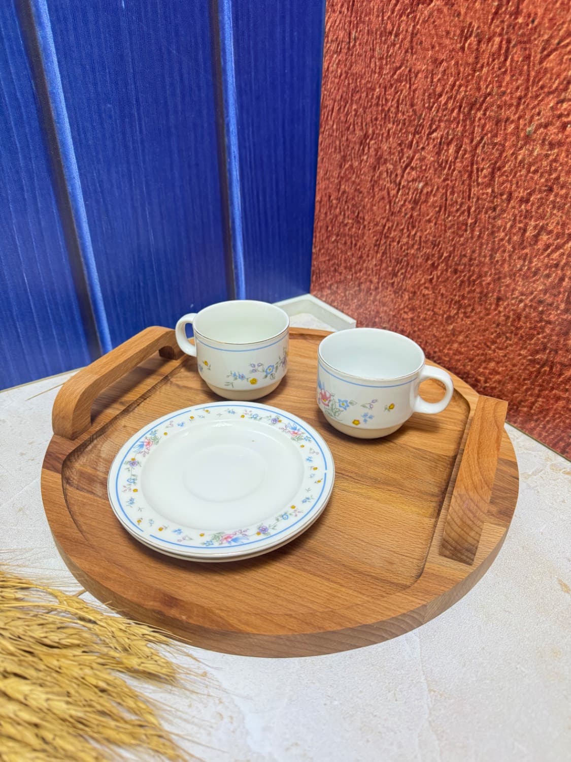 سینی چوبی گرد — تصویر ۲