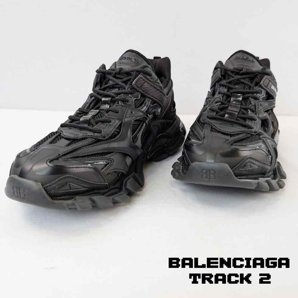 کفش کتونی بالنسیاگا ترک 2 مشکی Balenciaga Track 2 Black — تصویر ۴