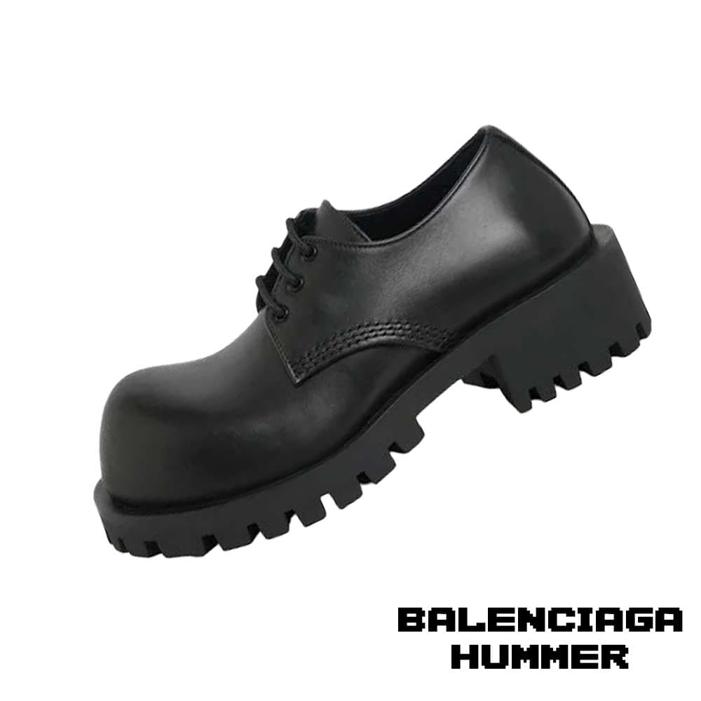 کفش بالنسیاگا لوفر هامر دربی Balenciaga Leather Hummer Derby