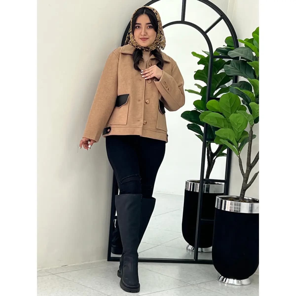 کت فوتر زنانه اسپرت و شیک — تصویر ۳