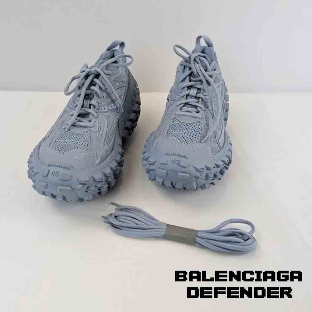 کفش کتونی بالنسیگا دیفندر آبی Balenciaga Defender Blue Light — تصویر ۴