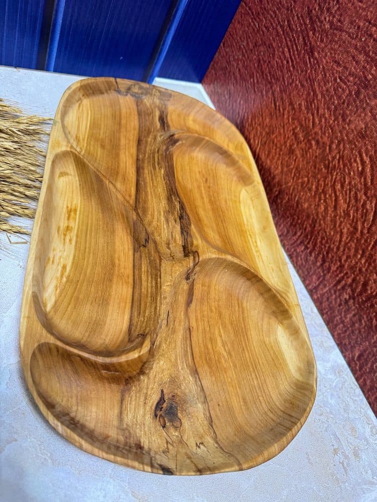 اردو خوری دیسی شکل چوب گردو — تصویر ۲