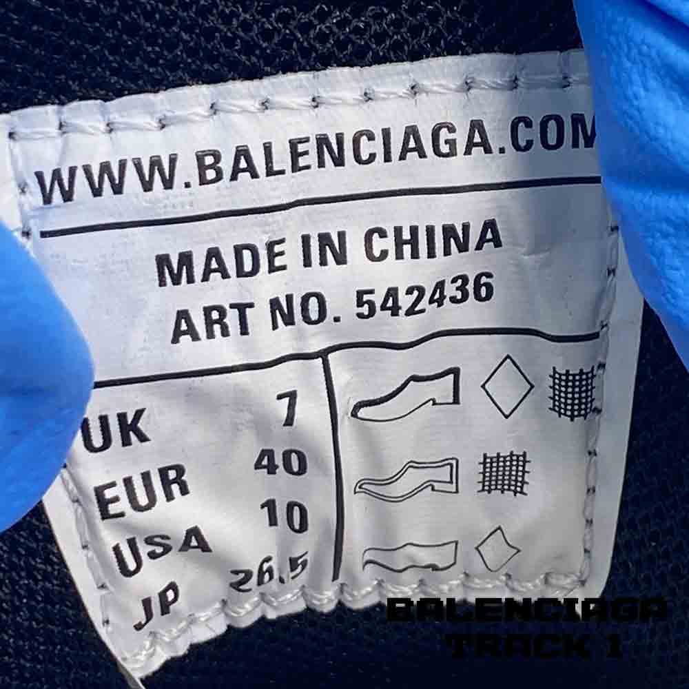 کفش کتونی بالنسیاگا ترک وان سفید Balenciaga Track 1 White — تصویر ۸