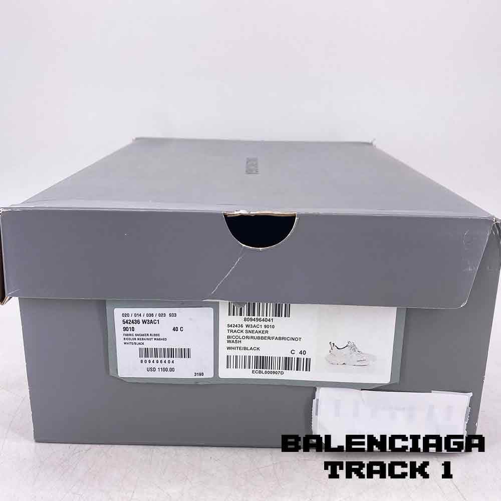 کفش کتونی بالنسیاگا ترک وان سفید Balenciaga Track 1 White — تصویر ۳