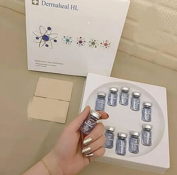 پک کوکتل تقویت و ضد ریزش مو درماهیل Dermaheal HL — تصویر ۳