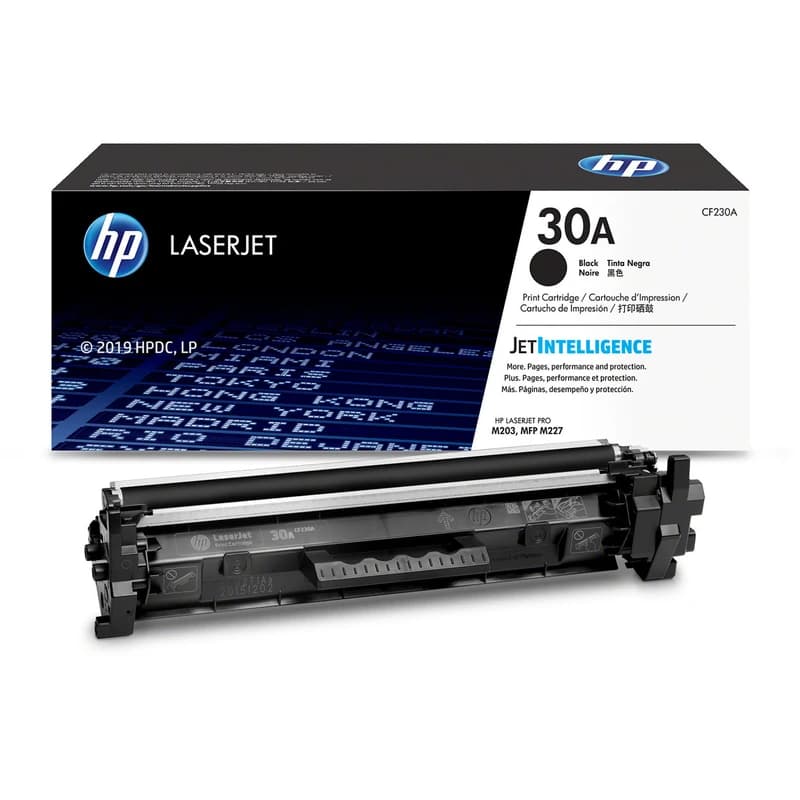 کارتریج تونر مشکی HP 30A (CF230A) مناسب پرینترهای HP LaserJet Pro M203 و M227 — تصویر ۲