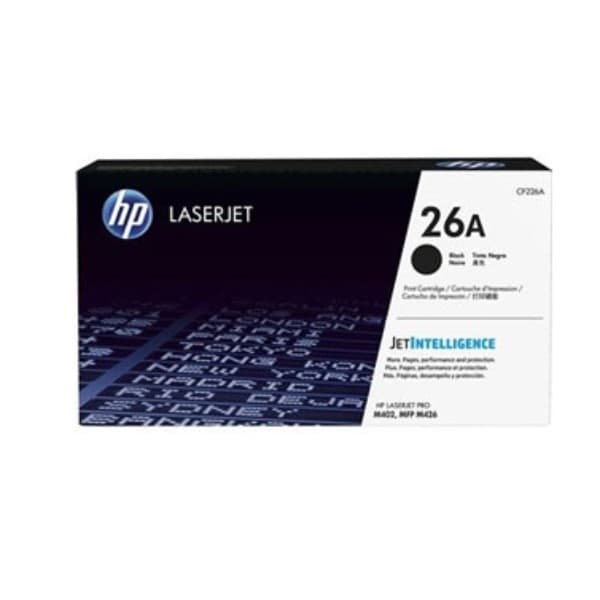 کارتریج تونر مشکی HP 26A (CF226A) مناسب پرینترهای HP LaserJet Pro M402 و M426