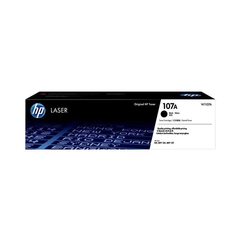 کارتریج تونر مشکی HP 107A (W1107A) مناسب پرینترهای لیزری HP Laser