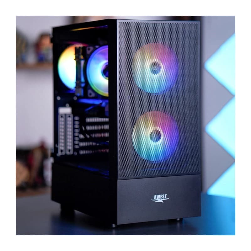 کیس گیمینگ و رندرینگ نسل ۱۴ – i5 14400F و گرافیک RTX 4060 — تصویر ۴