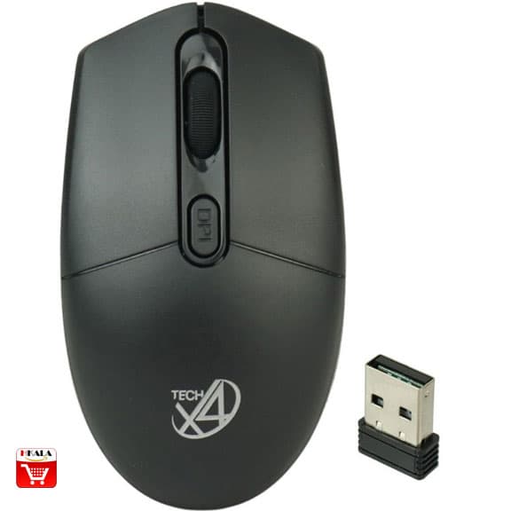 ماوس بی‌سیم X4Tech R520 Silent با کلیک بی‌صدا — تصویر ۸
