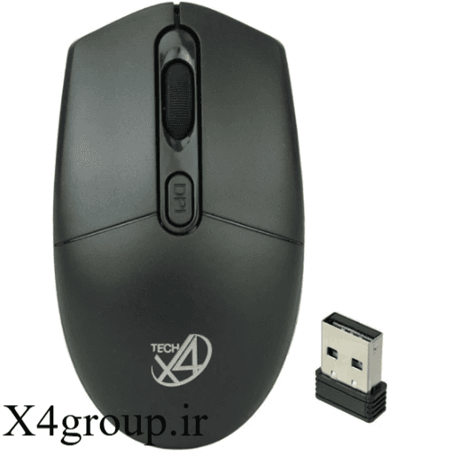 ماوس بی‌سیم X4Tech R520 Silent با کلیک بی‌صدا — تصویر ۵