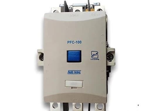 کنتاکتور 100 آمپر پارس فانال،بوبین 220 AC،مدل PFC-100