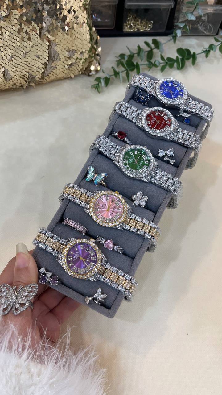 ساعت فول‌نگین رولکس