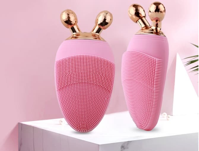 برس پاکسازی و ماساژور دار (فیس براش) facial brush zx-1683