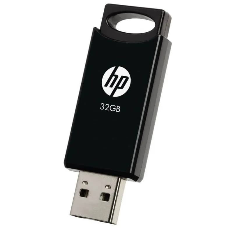 فلش مموری HP مدل V212 ظرفیت 32 گیگابایت | USB 2.0 | کوچک، بادوام و پرسرعت — تصویر ۳