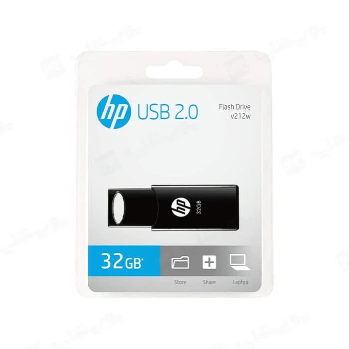فلش مموری HP مدل V212 ظرفیت 32 گیگابایت | USB 2.0 | کوچک، بادوام و پرسرعت