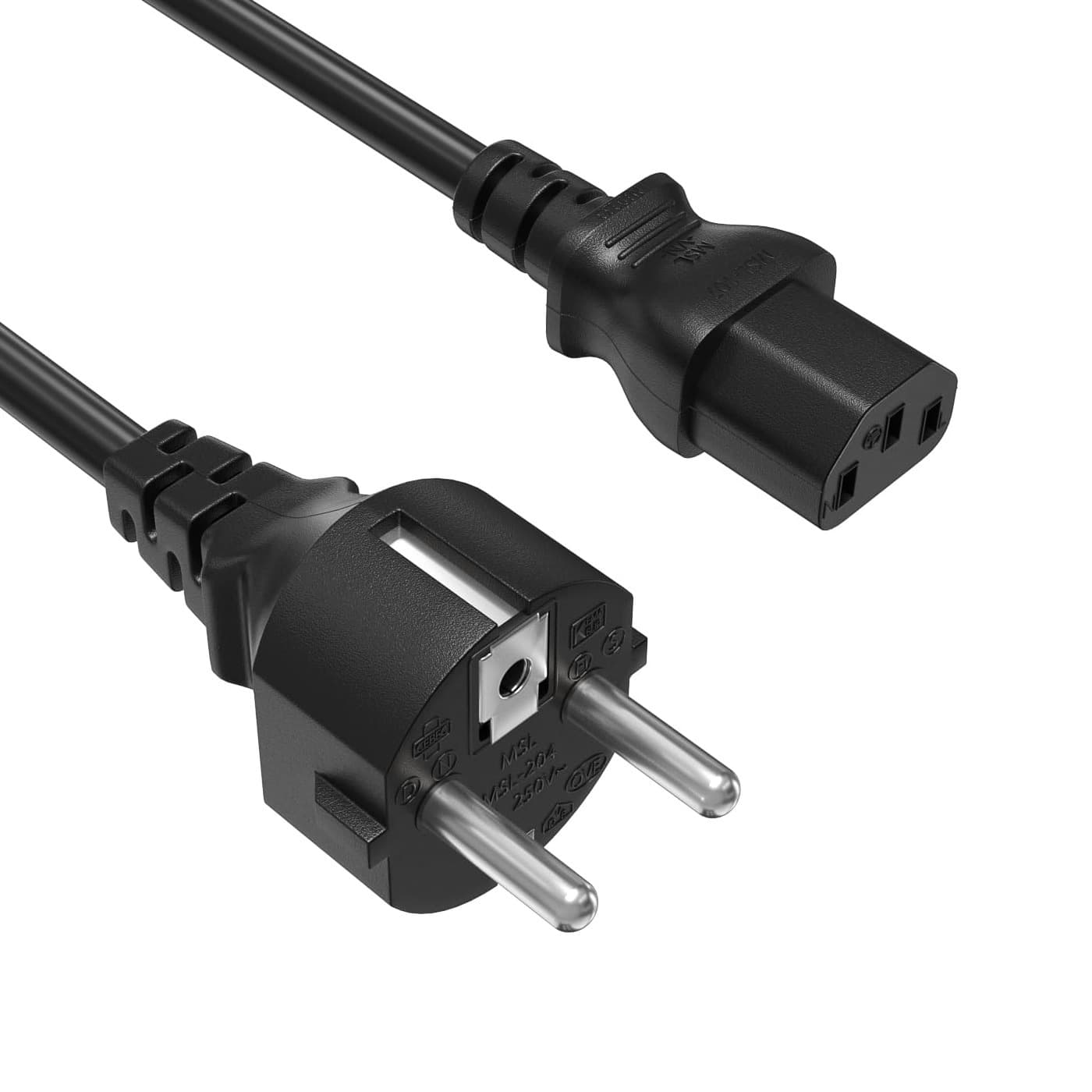 کابل برق ماینر 1.5 متری | کابل برق پاور ماینر سه پین IEC C13 با کیفیت بالا