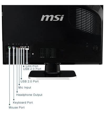 آل این وان استوک MS-6633- msi — تصویر ۵