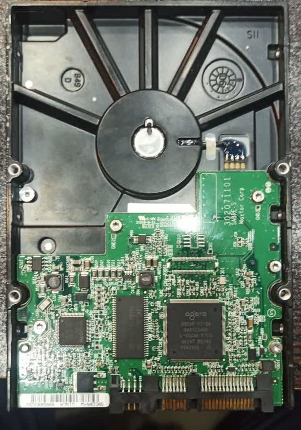 هارد اینترنال مکستور 160 گیگ SATA استوک | سلامت 100٪ | فقط 72 روز کارکرد — تصویر ۲