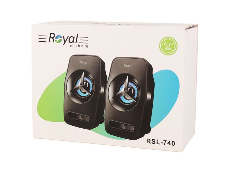 اسپیکر دوتکه رومیزی رویال RSL-740