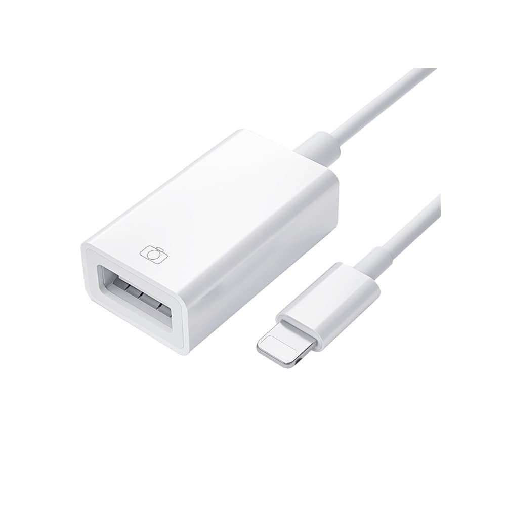 مبدل USB به لایتنینگ مدل GL-118 ( اپل OTG)