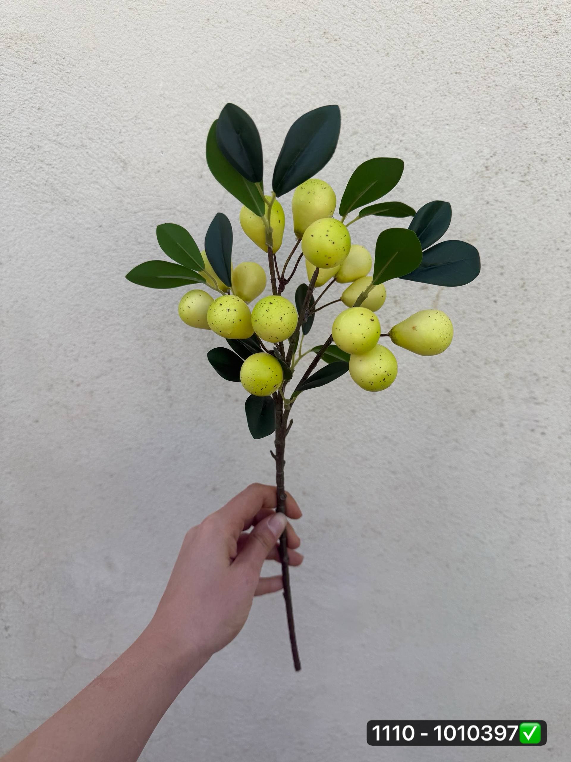 شاخه گلابی برگ لمسی ۴ بازو — تصویر ۲