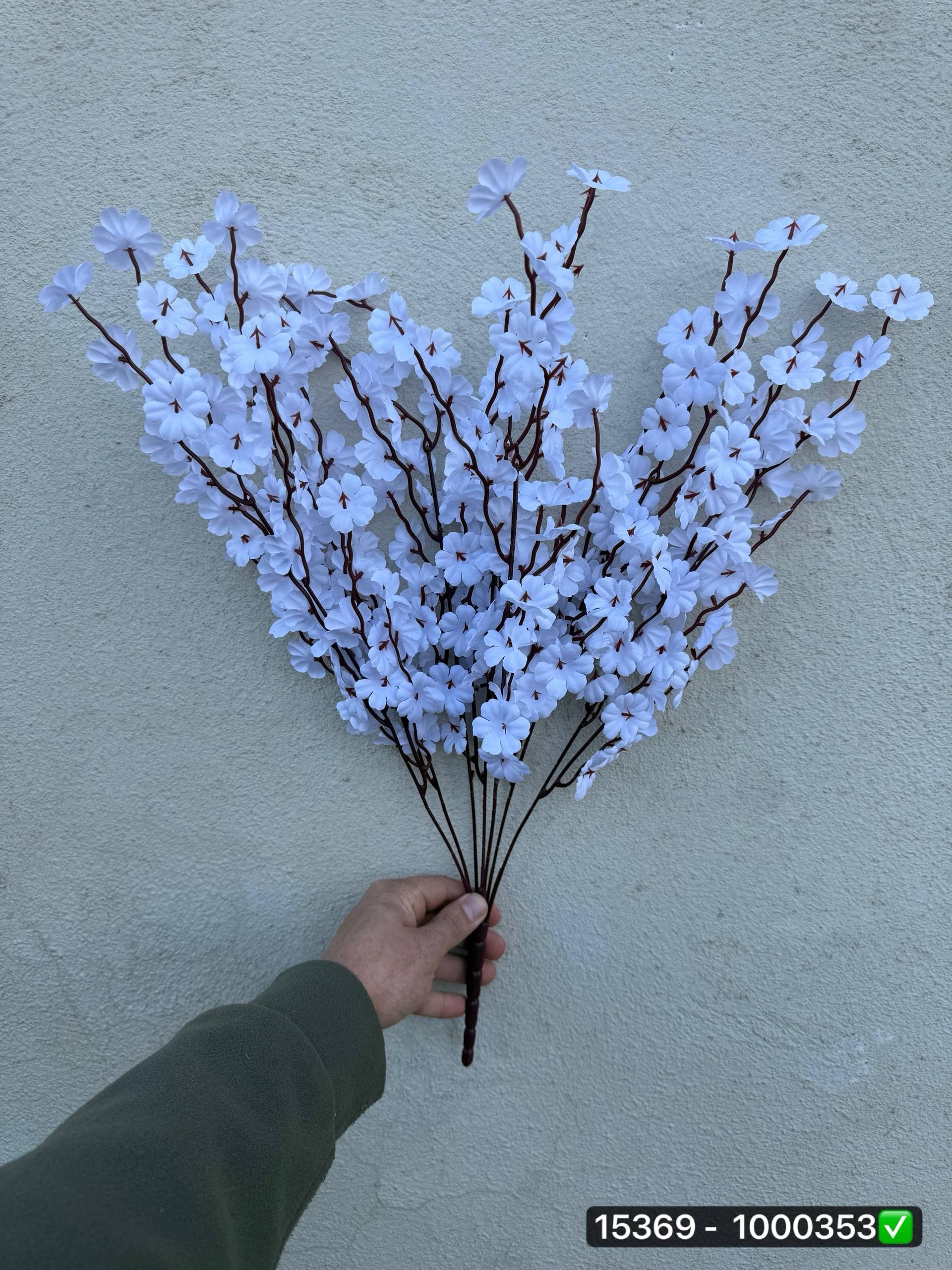بوته شکوفه طبیعی