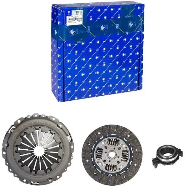 کیت کلاچ پری دمپر چهار فنر دوبل کامل (موتور XU7 و EF7) گیربکس BE شرکتی ایساکو اصل 0670302999