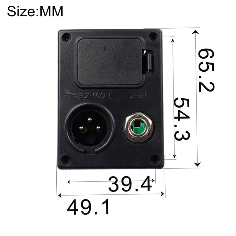 باکس باتری پیکاپ 4pin Type B — تصویر ۳