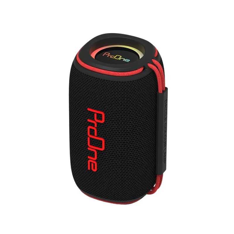 اسپیکر بلوتوثی قابل حمل پرووان مدل PSB4906 | توان 10 وات، بلوتوث 5.0، ضد آب، RGB و TWS