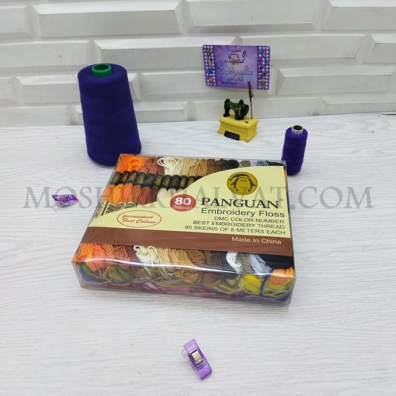 نخ کوبلن مدل پنگوئن بسته 80 عددی — تصویر ۳