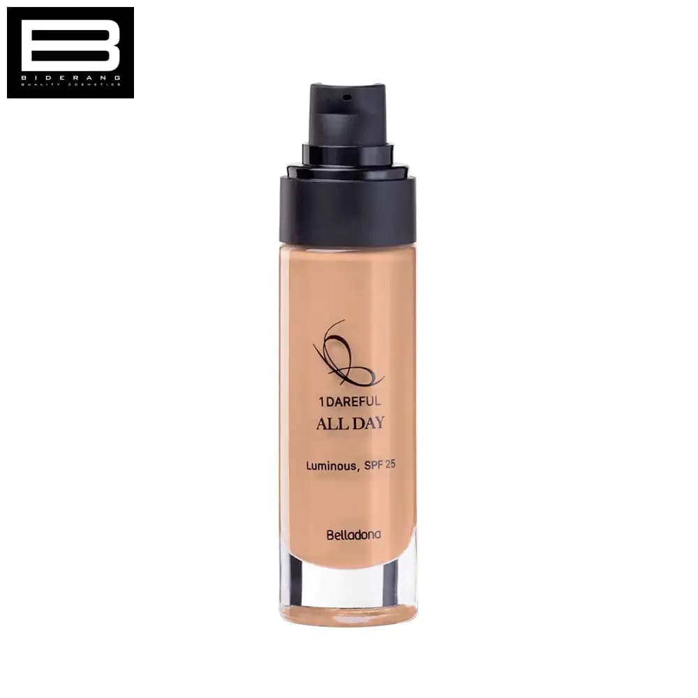 کرم پودر بلادونا SPF 25 مناسب انواع پوست حجم 30ml — تصویر ۳