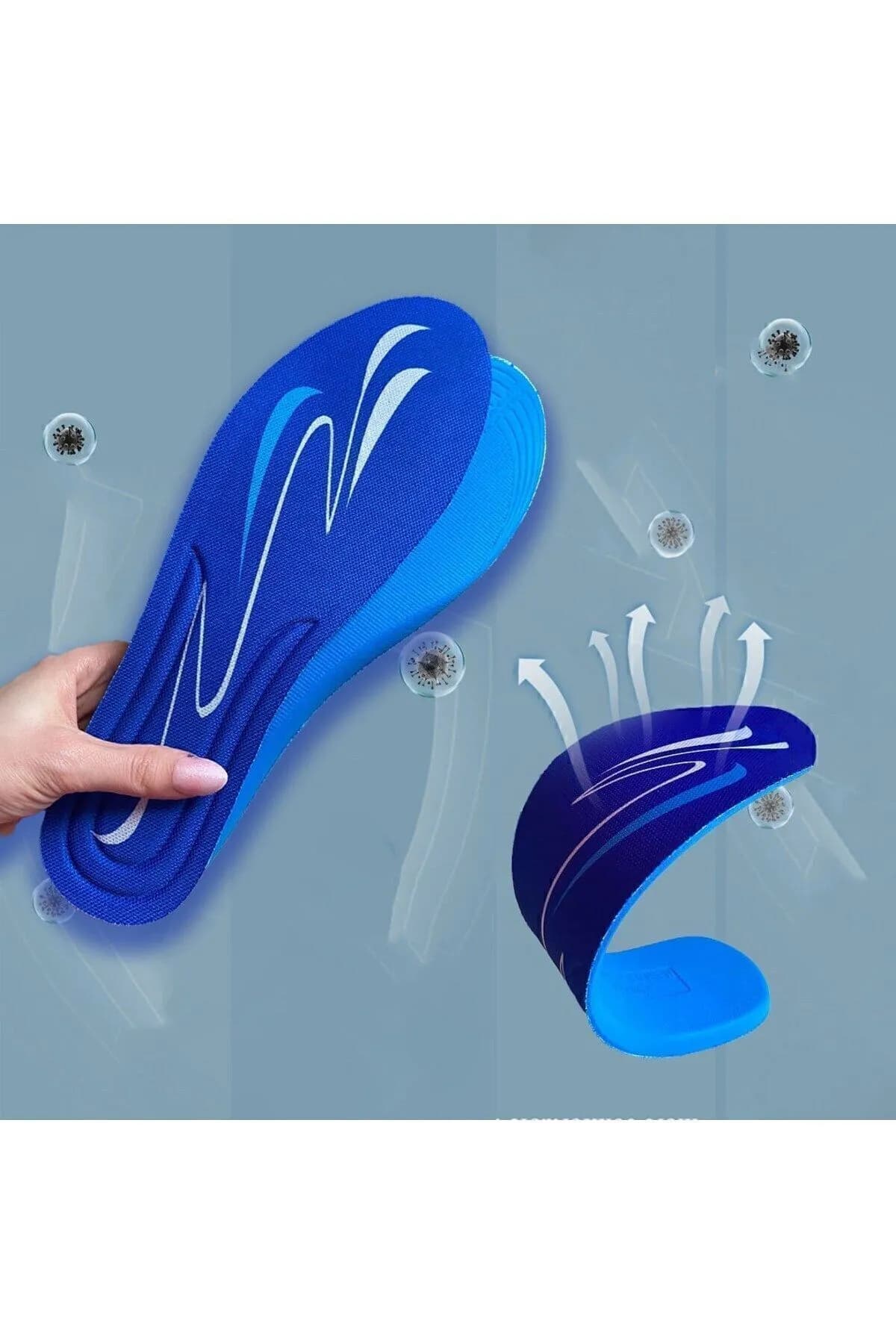 کفی مموری فوم Blue Gel اکتیو مدل 184 — تصویر ۴