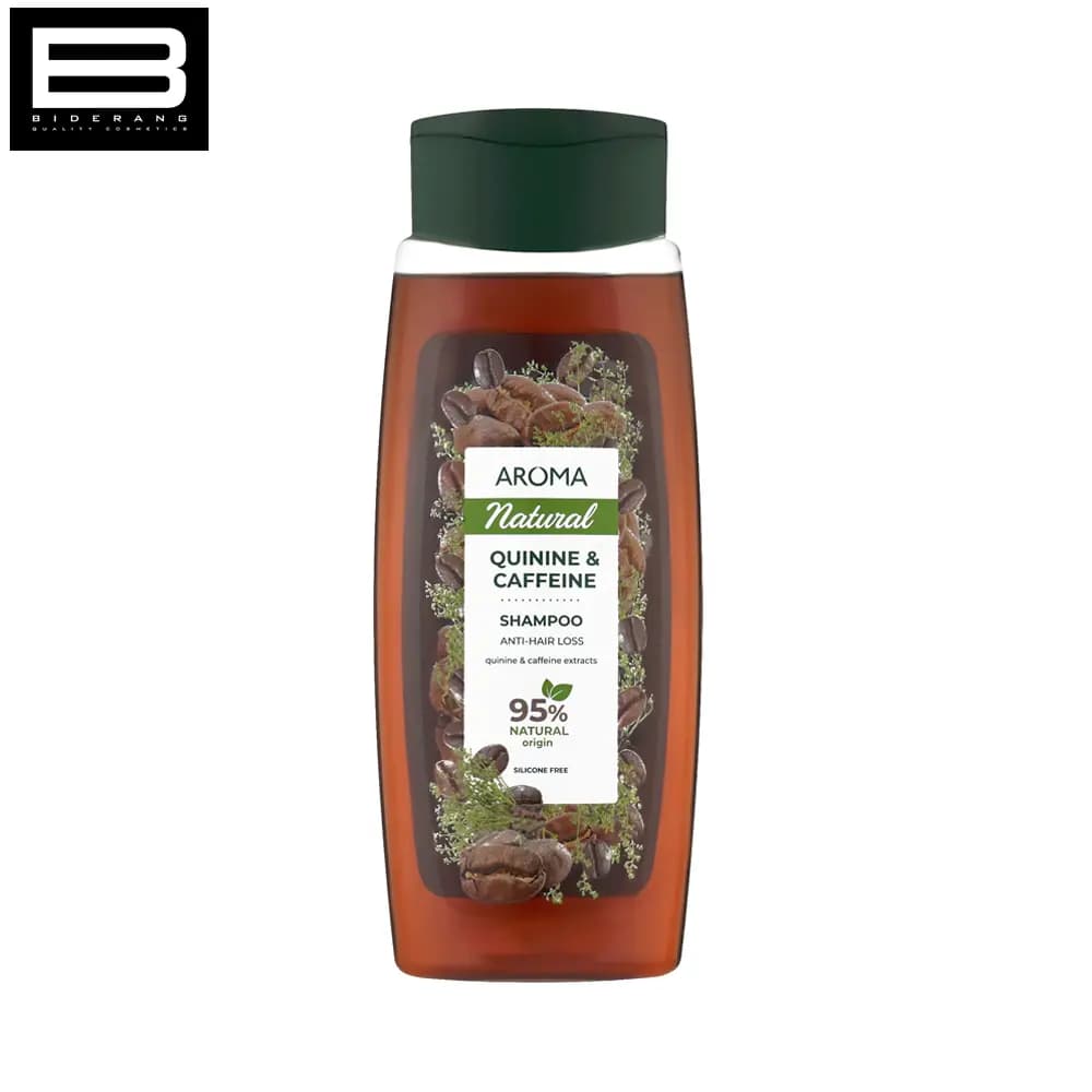 شامپو ضد ریزش آروما حاوی کافئین حجم 400ml