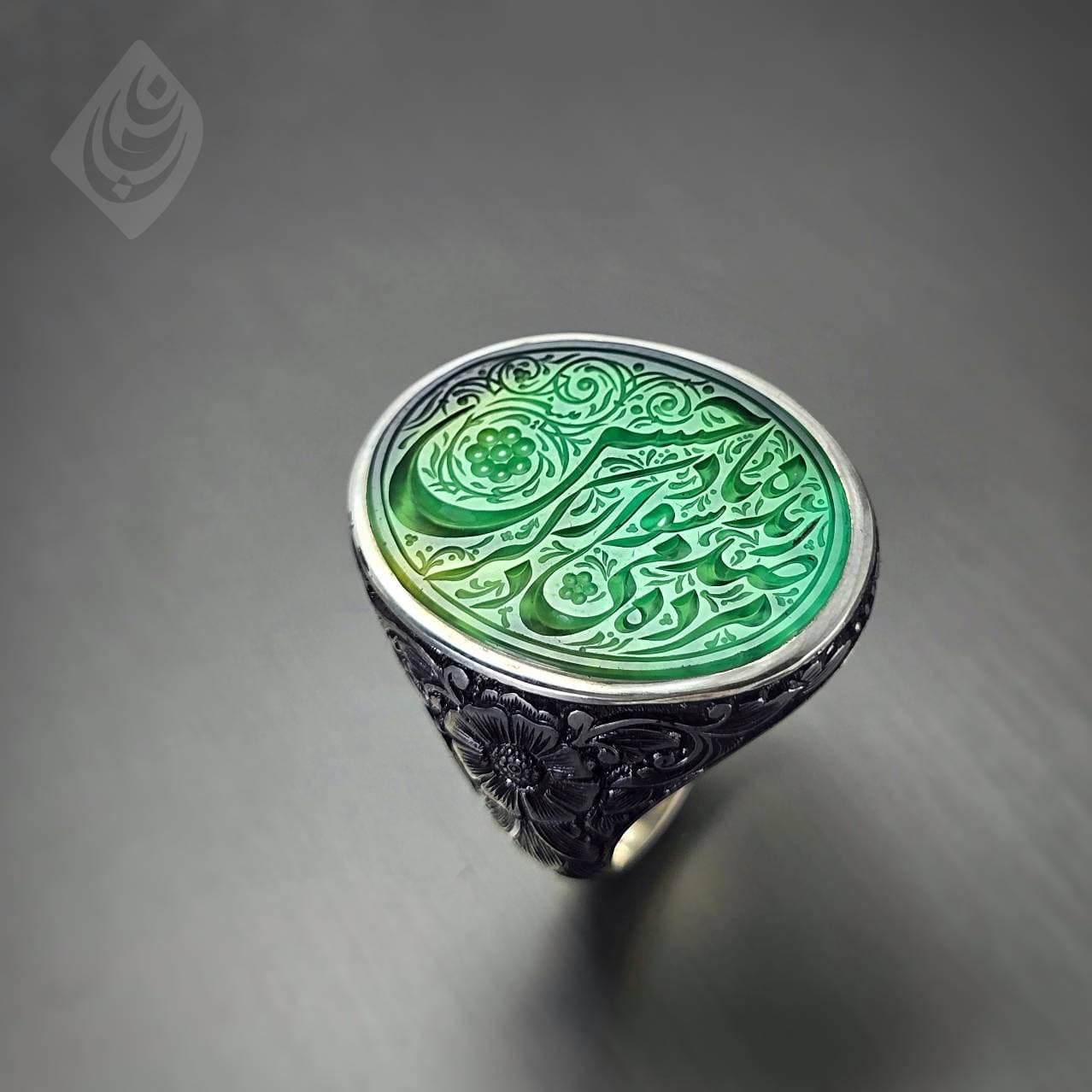 انگشتر خط استاد مبین