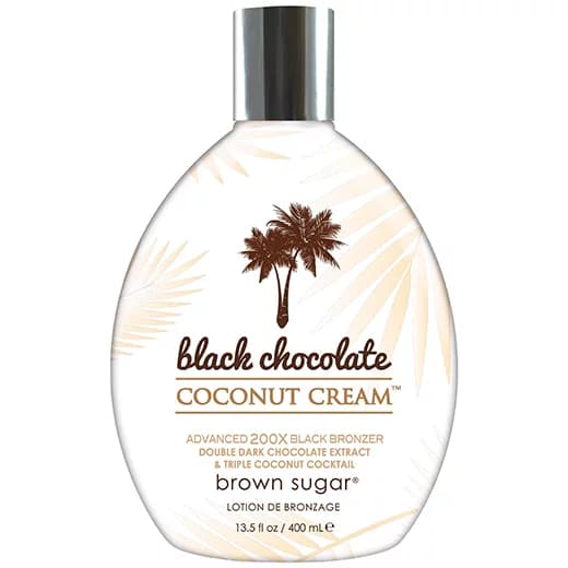 لوسیون سولاریوم برانشوگر مدل BLACK CHOCOLATE COCONUT CREAM حجم 400 میل