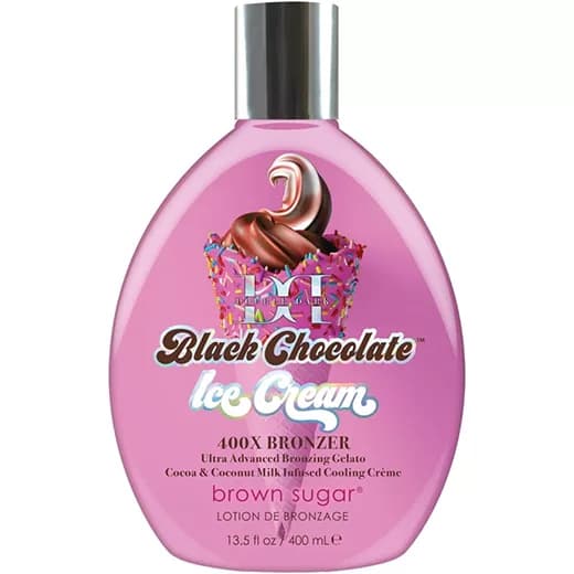 لوسیون سولاریوم برانشوگر مدل BLACK CHOCOLATE ICE CRAM حجم 400 میل