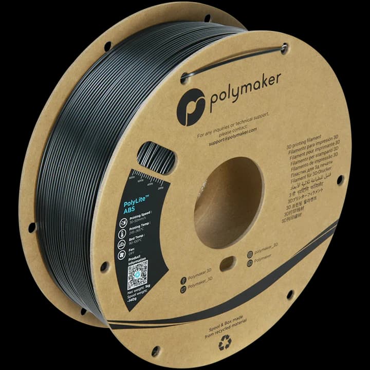 فیلامنت PolyLite ABS از برند Polymaker — تصویر ۳