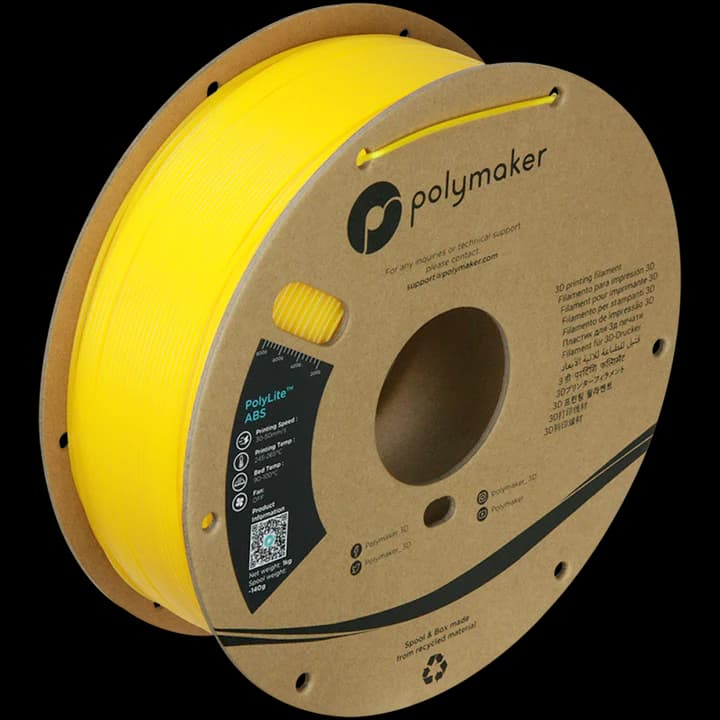 فیلامنت PolyLite ABS از برند Polymaker — تصویر ۶